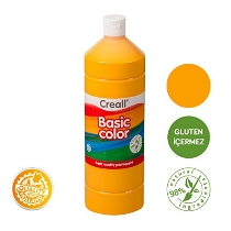Creall Basic Color 1000 ml Akrilik Boya – Koyu Sarı