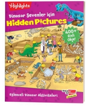 Dinozor Sevenler İçin Hidden Pictures Bulmaca Kitapları