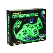 Sihirli Parlayan Manyetik Set - 26 Parça Lego ve Yapı Oyuncakları