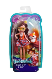 Enchantimals Popüler Karakter Bebekler - Felicity Fox & Flick Oyuncak Bebekler