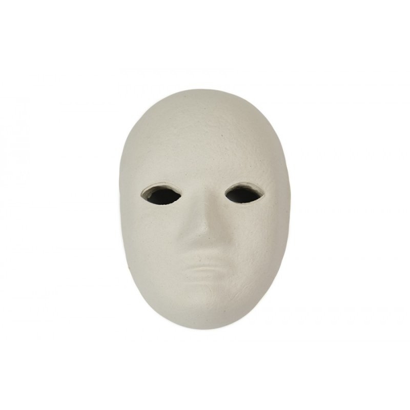 Boyanabilir Karton Yüz Maske