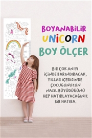 Dev Boyama Unicorn Boy Cetveli Kırtasiye Hobi Ürünleri ve Sanat Malzemeleri