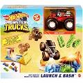 Hot Wheels Monster Trucks Fırlat Ve Çarpış Oyun Seti