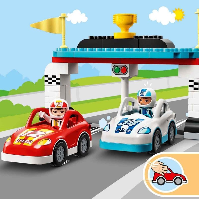 Lego Duplo Town Yarış Arabaları 10947