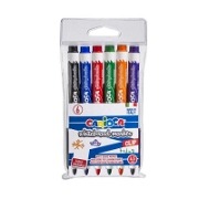 Carioca Beyaz Tahta Kalemi 6 Renk 4.5 Mm Yazı Araçları ve Kalemler