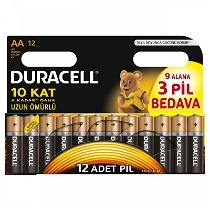 Duracell Duralock Aa Pil (12 Adet)