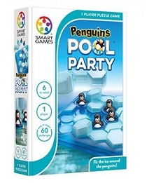 Penguins Pool Party - Tek Kişilik Puzzle Oyunu