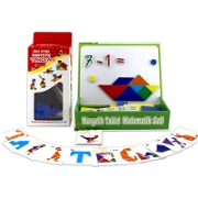 Eğitici Manyetik Tablet Matematik - Tangram Set Yazı Tahtaları