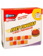 Fast Finger Hızlı Parmaklar Kelime Kodlama Oyunu ( Heceleme Oyunu) Disleksi Eğitim Materyalleri, Disleksi Seti