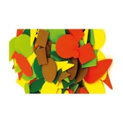 Küçük Eva Geometrik Şekiller 200 Parça Kırtasiye Hobi Ürünleri ve Sanat Malzemeleri