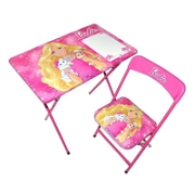 Barbie Masa Sandalye Seti Mobilyalar