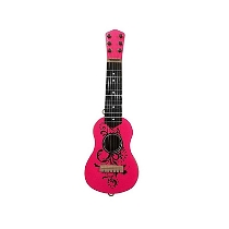 Oyuncak İspanyol Gitar 50 Cm - Pembe