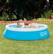 Intex Easy Kolay Kurulum Mavi Renkli Havuz 183x51 Cm Yüzme, Havuz ve Deniz Ürünleri