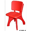 Plastik Sandalye - Kırmızı Lc-2000-k