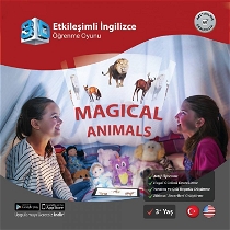 Magical Animals 3D Etkileşimli İngilizce Öğrenme Seti Yazılım ve Materyalleri