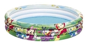 Bestway Mickey Mouse 3 Boğumlu Çocuk Havuzu 122x25 Cm 3 Halkalı 91007 Yüzme, Havuz ve Deniz Ürünleri