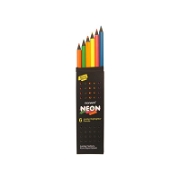 Monami Neon Fosforlu Jumbo Kuruboya 6'lı Yazı Araçları ve Kalemler