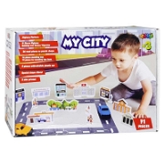 My City Otoyol Puzzle Seti - Adn-3433 Eğlenceli Oyuncaklar