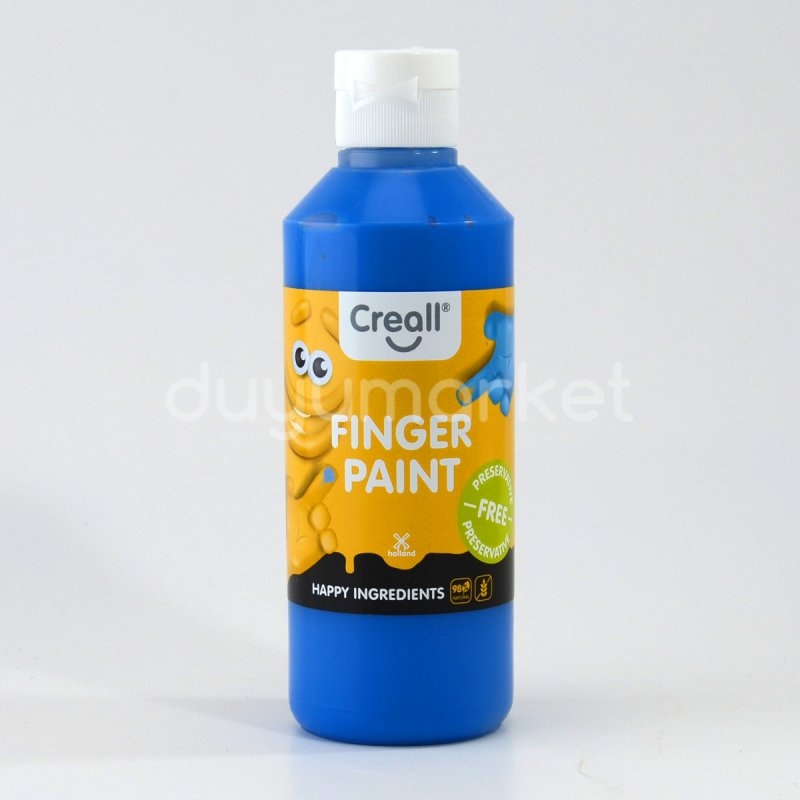 Creall Parmak Boyası ( Finger Paint ) – Mavi 250 Ml
