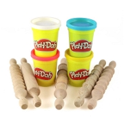 Play-doh Oyun Hamuru Ve Ahşap Merdane Seti - Kutulu Anaokulu Donanımı, Anaokulu Ürünleri