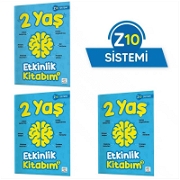 2 Yaş Etkinlik Kitabım Seti (Z10 Sistemi) Dikkat Geliştirme Setleri