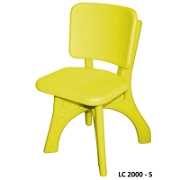 Plastik Sandalye - Sarı Lc-2000-s Mobilyalar
