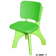 Plastik Sandalye - Yeşil Lc-2000-y Çocuk Marketi