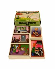 Altılı Sıralama Kartları (96 Kart) Kutu Oyunları, Zeka oyunları