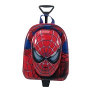 Spiderman Çekçekli Anaokulu Çantası Çanta ve Bavullar
