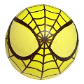Süper Kahraman Plastik Top - Sarı