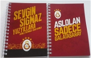 Galatasaray Bloknot - A6 80 Yaprak Çizgili Defterler ve Bloknotlar