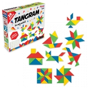 Dede 28 Parça Tangram Montessori Oyuncakları