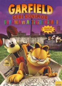 Garfield Geri Dönüyor Boyama Ve Aktivite Kitabı