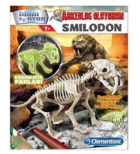 Clementoni Arkeolojik Kazı Seti - Smilodon