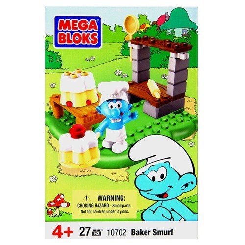 Mega Bloks Şirinler Aşçı Şirin Mini Oyun Seti 10702