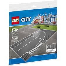 Lego 7281 T Kavşağı ve Viraz Zemini