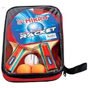 Çift Mikro Raket Seti Çantalı Tenis/Badminton