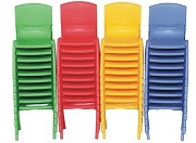 Plastik Sandalye Yerli Üretim (30 Cm) 