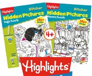 Sticker Hidden Pictures 2'li Set Bulmaca Kitapları