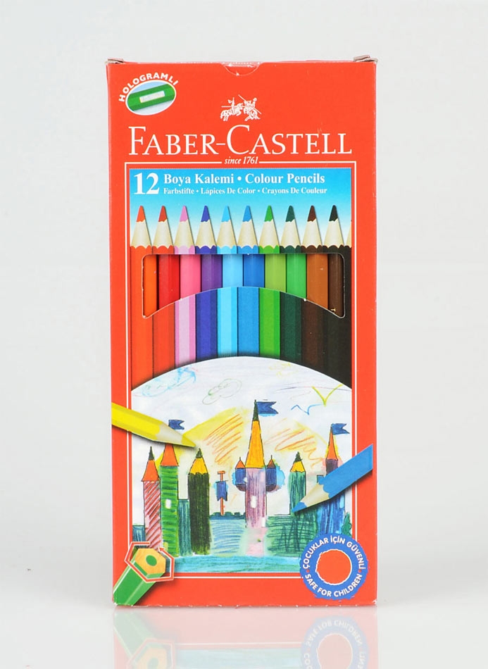 Faber Castell Redline 12'li Uzun Kuruboya