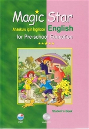 Magic Star Anaokulu İçin İngilizce - English For Pre-school Education Set Yabancı Dil Kitap ve Eğitim Kartları