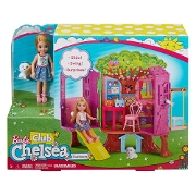 Barbie Chelsea'nin Ağaç Evi Fpf83 Karakter Oyuncakları