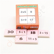 Aritmetik Domino / 4 İşlem Dikkat Oyunu 7-77 Yaş Akıl ve Zeka Oyunları