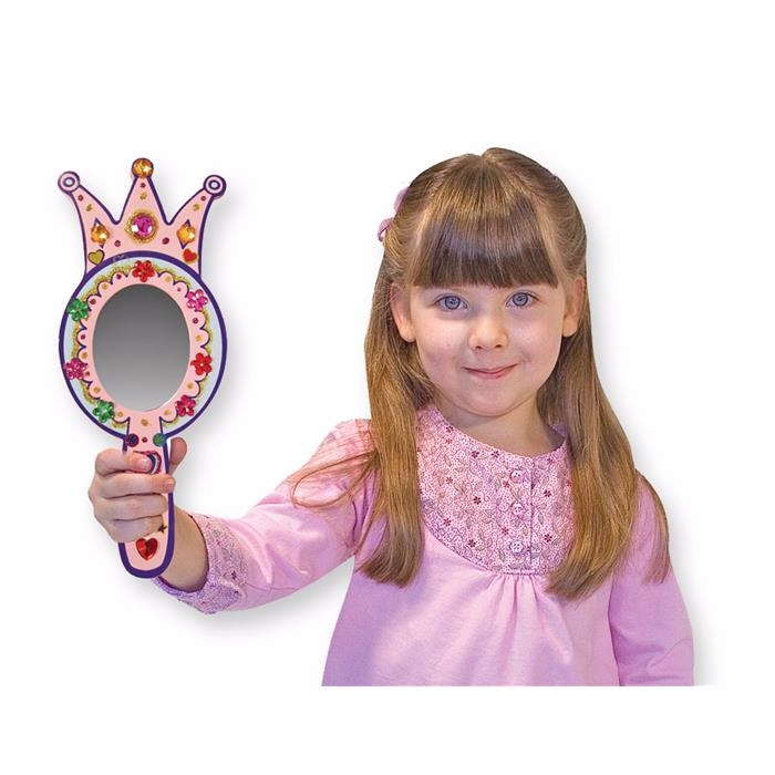 Melissa & Doug Ahşap Prenses Aynası - Sen Yap Sen Oyna