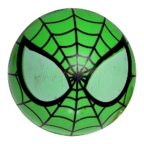 Süper Kahraman Plastik Top - Yeşil